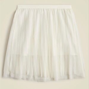 J.Crew Crewcuts Girls' pleated midi skirt in tulle